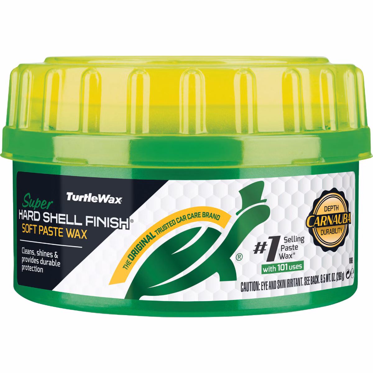 Turtle Wax Super Hard Shell Paste 9.5 Oz. Car Wax