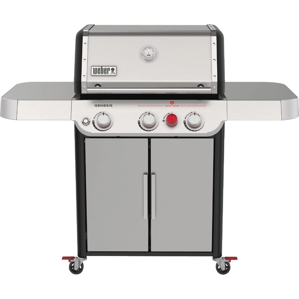 Weber Genesis SP-S-325 3-Burner Liquid Propane Gas Grill, Stainless Steel