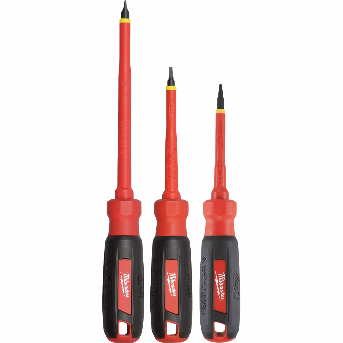 Milwaukee 1000V Insulated Screwdriver Set (3-Piece)