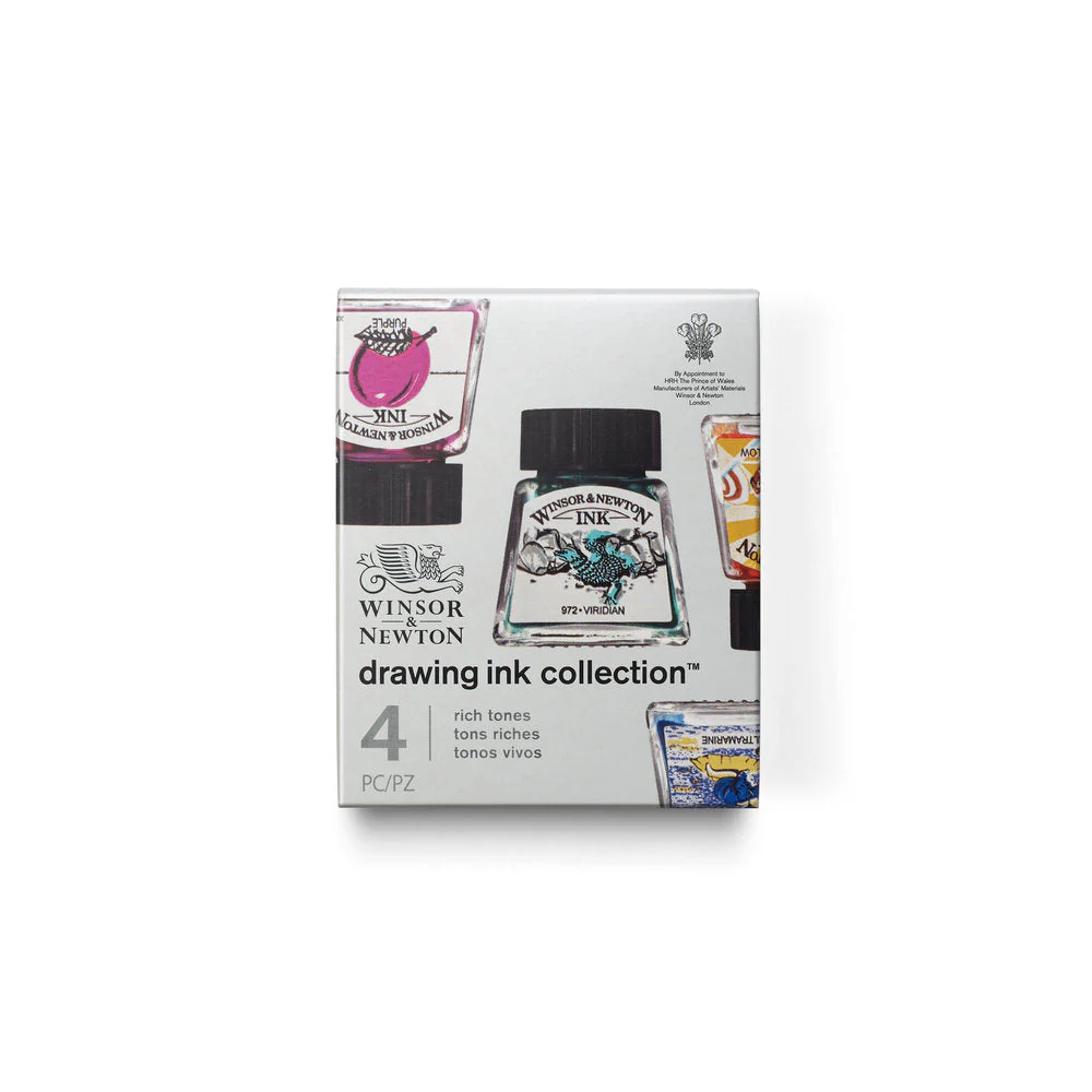 Drawing Ink Collection – Set of 4 (Rich Tones)