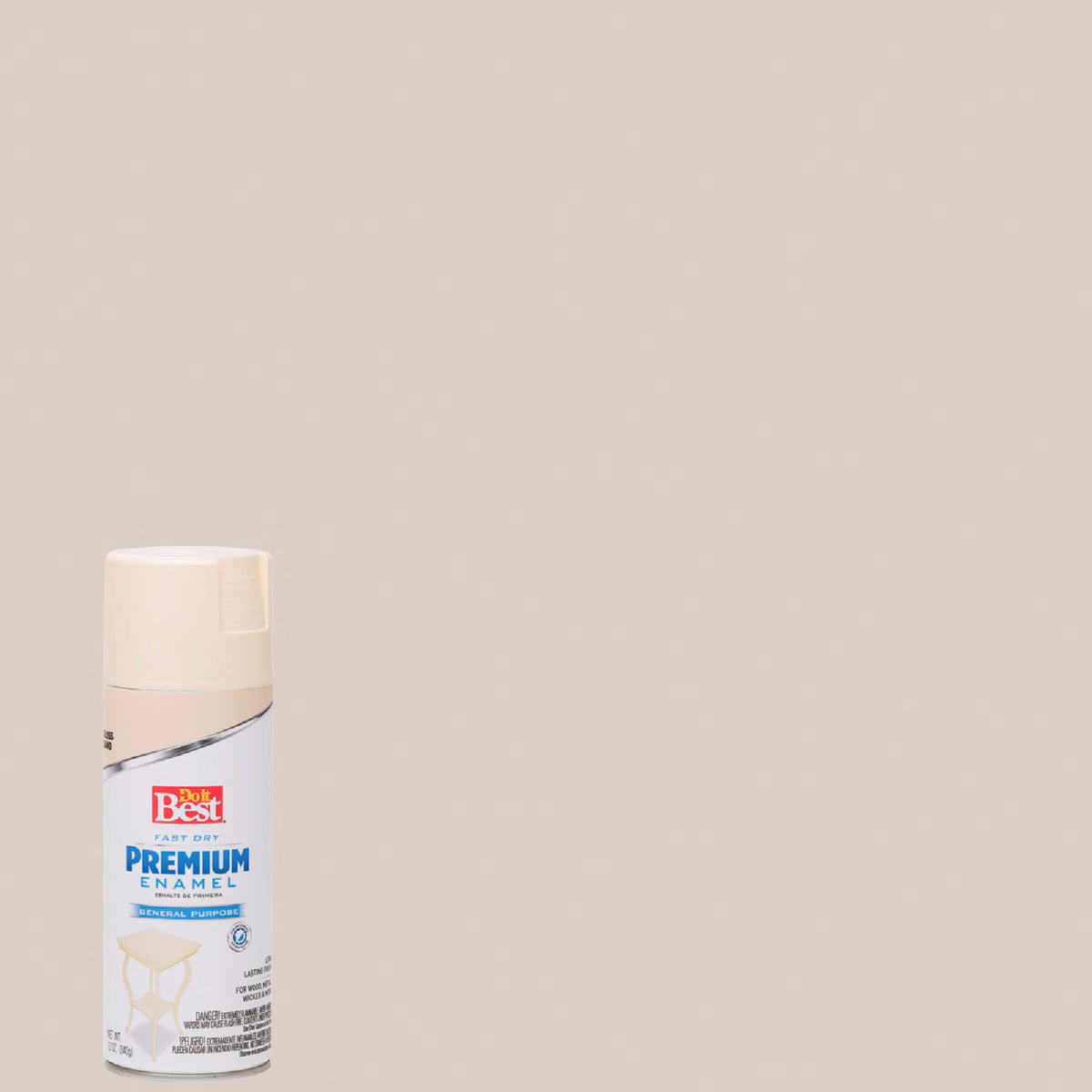 Do it Best Premium Enamel 12 Oz. Gloss Spray Paint, Sand