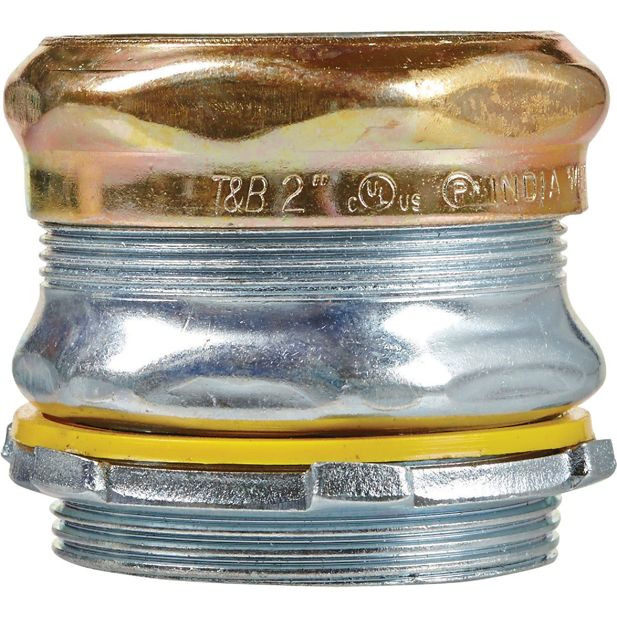 Halex 2 In. Compression Raintight EMT Conduit Connector