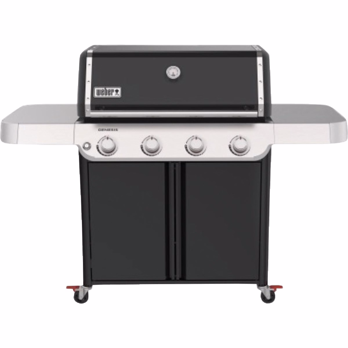 Weber Genesis E-415 4-Burner Liquid Propane Gas Grill, Black