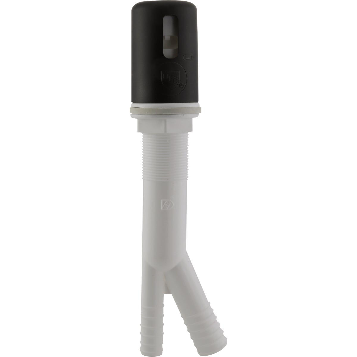 Danco 7/8 In. O.D. Matte Black Air Gap Body with Air Gap Cap