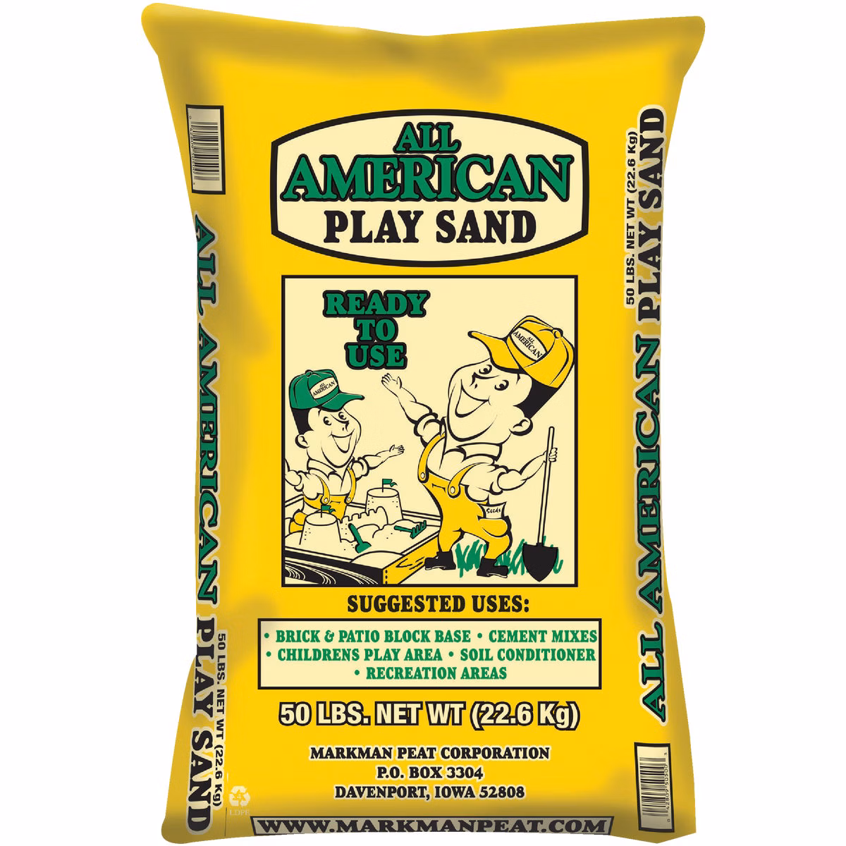 All American 50 Lb. Play Sand