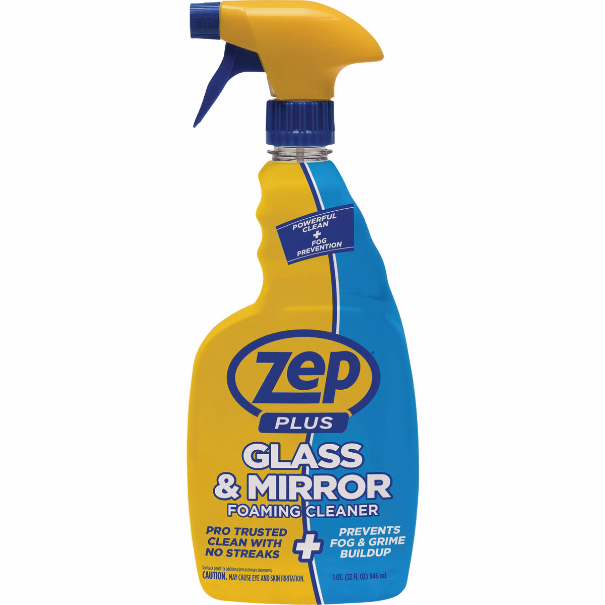 Zep Plus 32 Oz. Glass & Mirror Foaming Cleaner