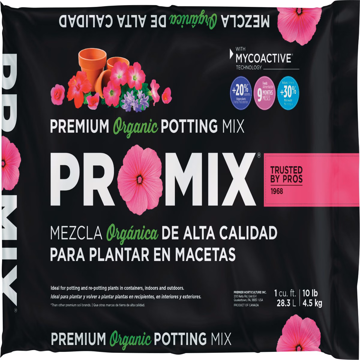 Pro-Mix 1 Cu. Ft. Premium Potting Soil Mix with Mycoactive