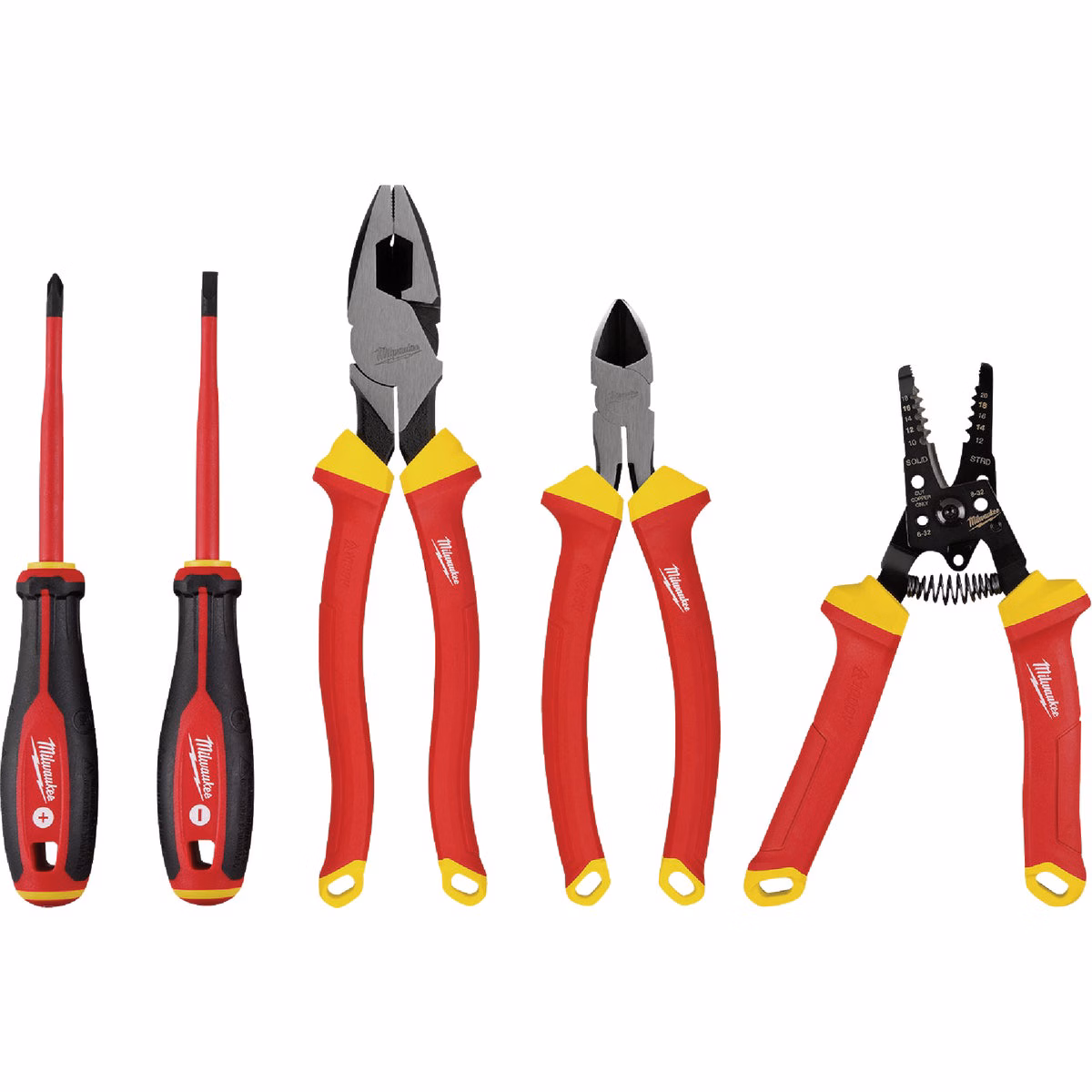 Milwaukee 1000V Insulated Hand Tool Set (5-Piece)