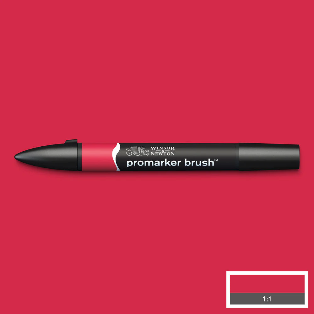 Promarker Brush – Poppy Red