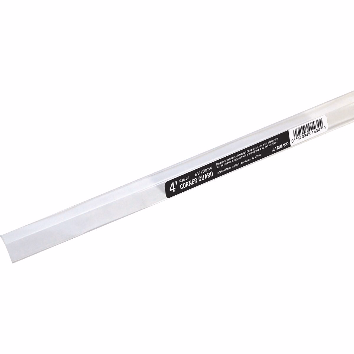 Trimaco 5/8 In. x 4 Ft. Nail-On Clear Corner Guard