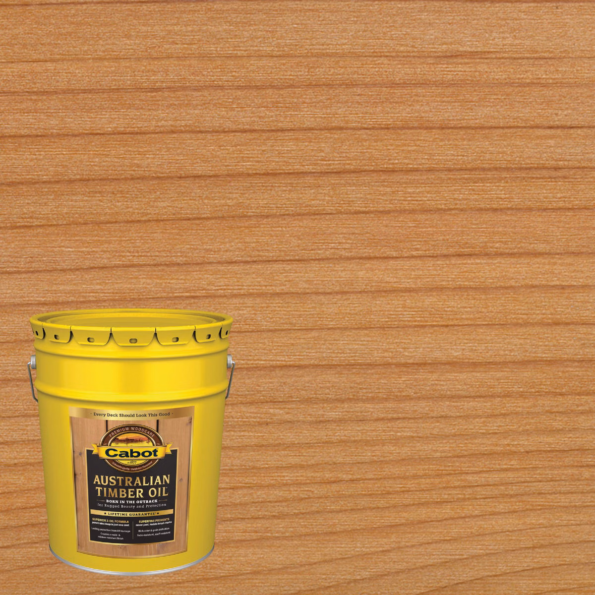 Cabot Australian Timber Oil, Natural, 5 Gal.