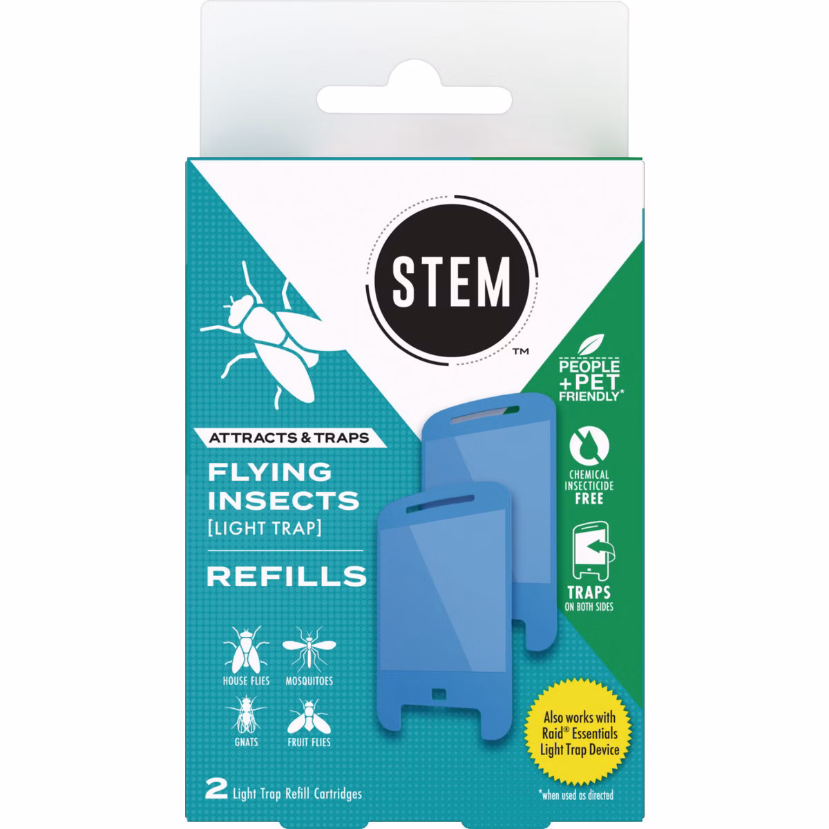 Stem Flying Insects Light Trap Refill (2-Pack)