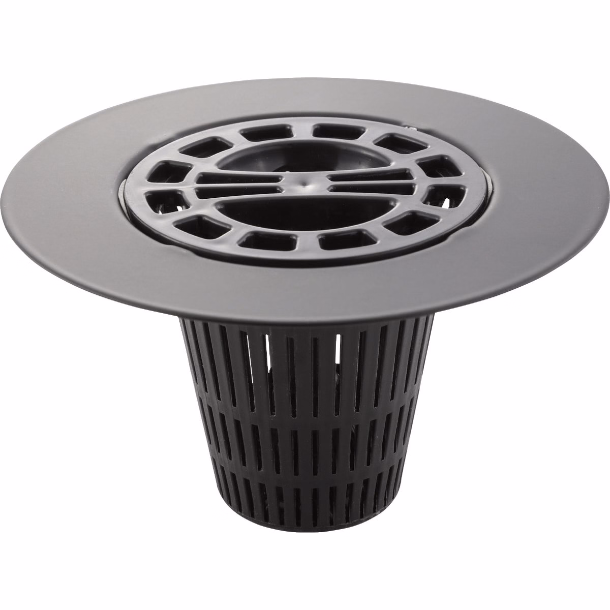 Danco Matte Black Hair Catcher For Shower Drain