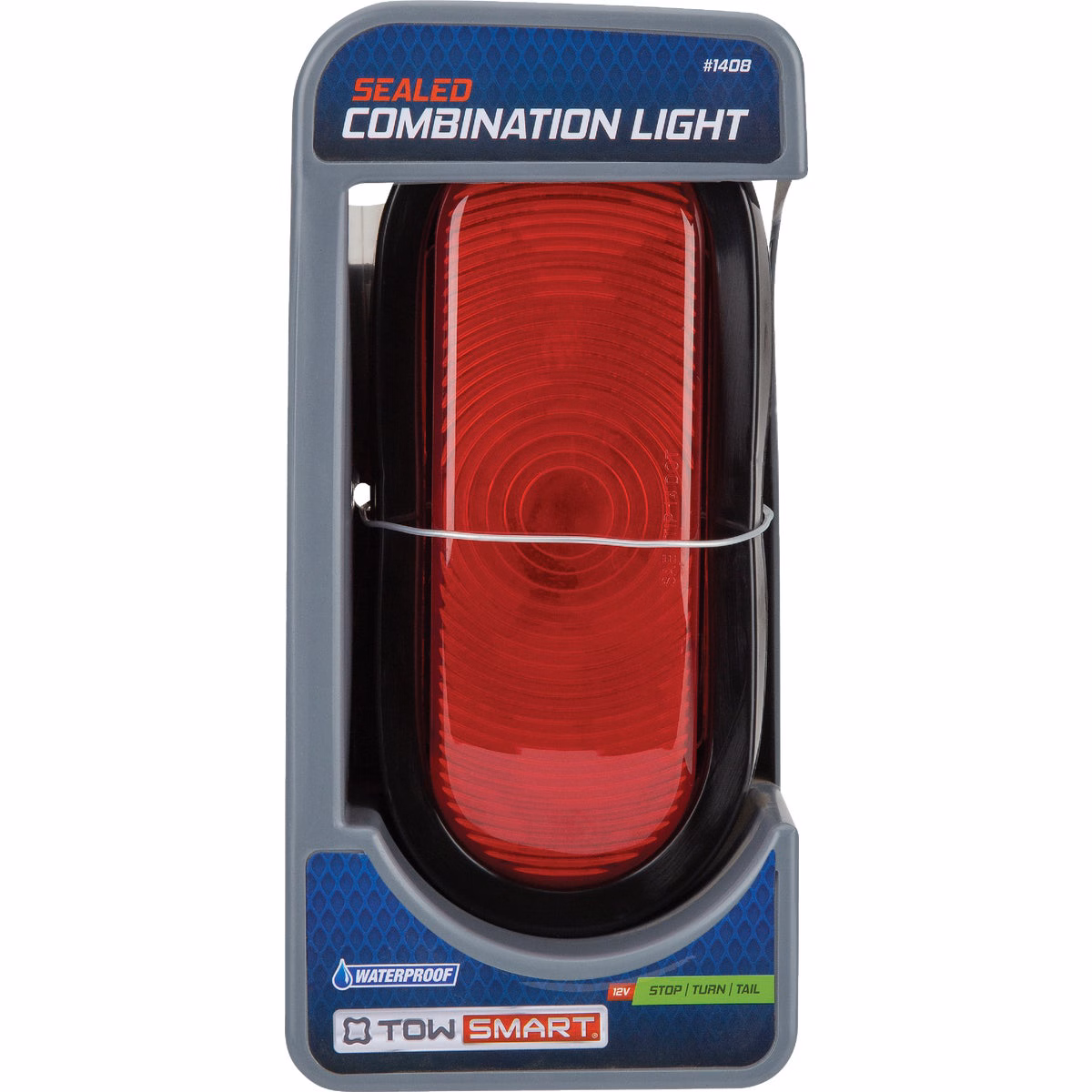 TowSmart Red Sealed Oblong Stop Turn & Tail Light