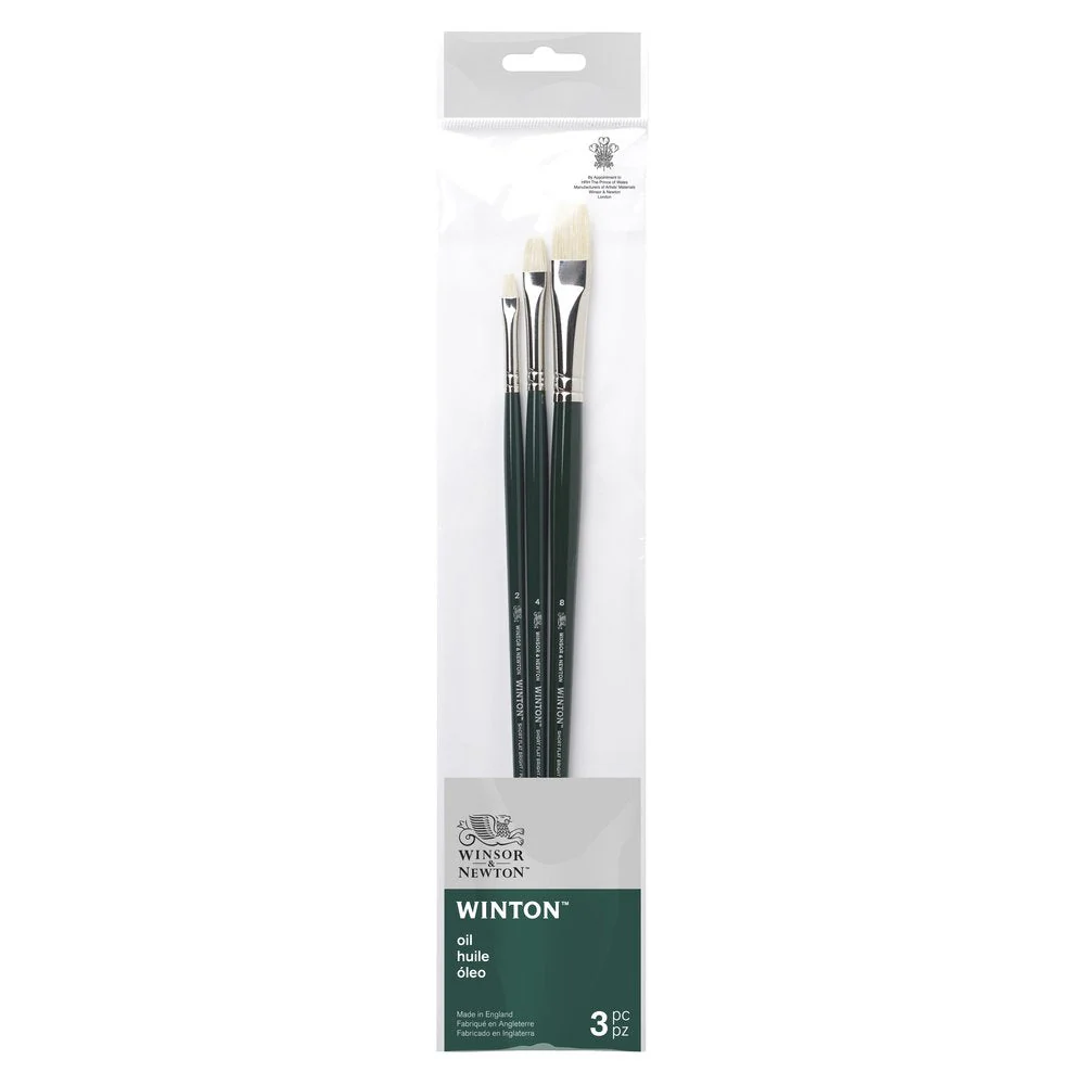 Winton Brush Long Handle Pack of 3 – Set 1