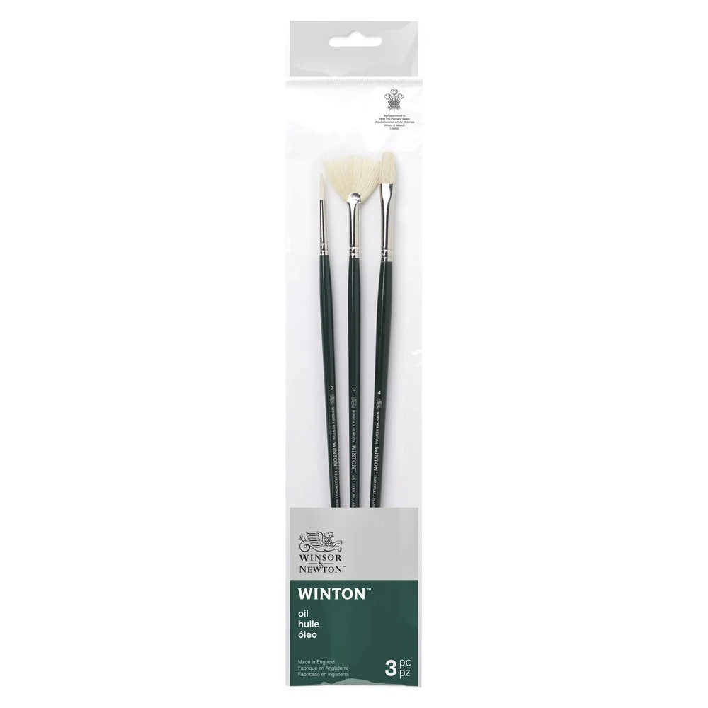 Winton Brush Long Handle Pack of 3 – Set 3