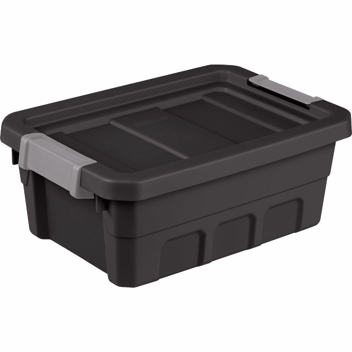 Sterilite 4 Gal./15L Black Stacker Storage Tote