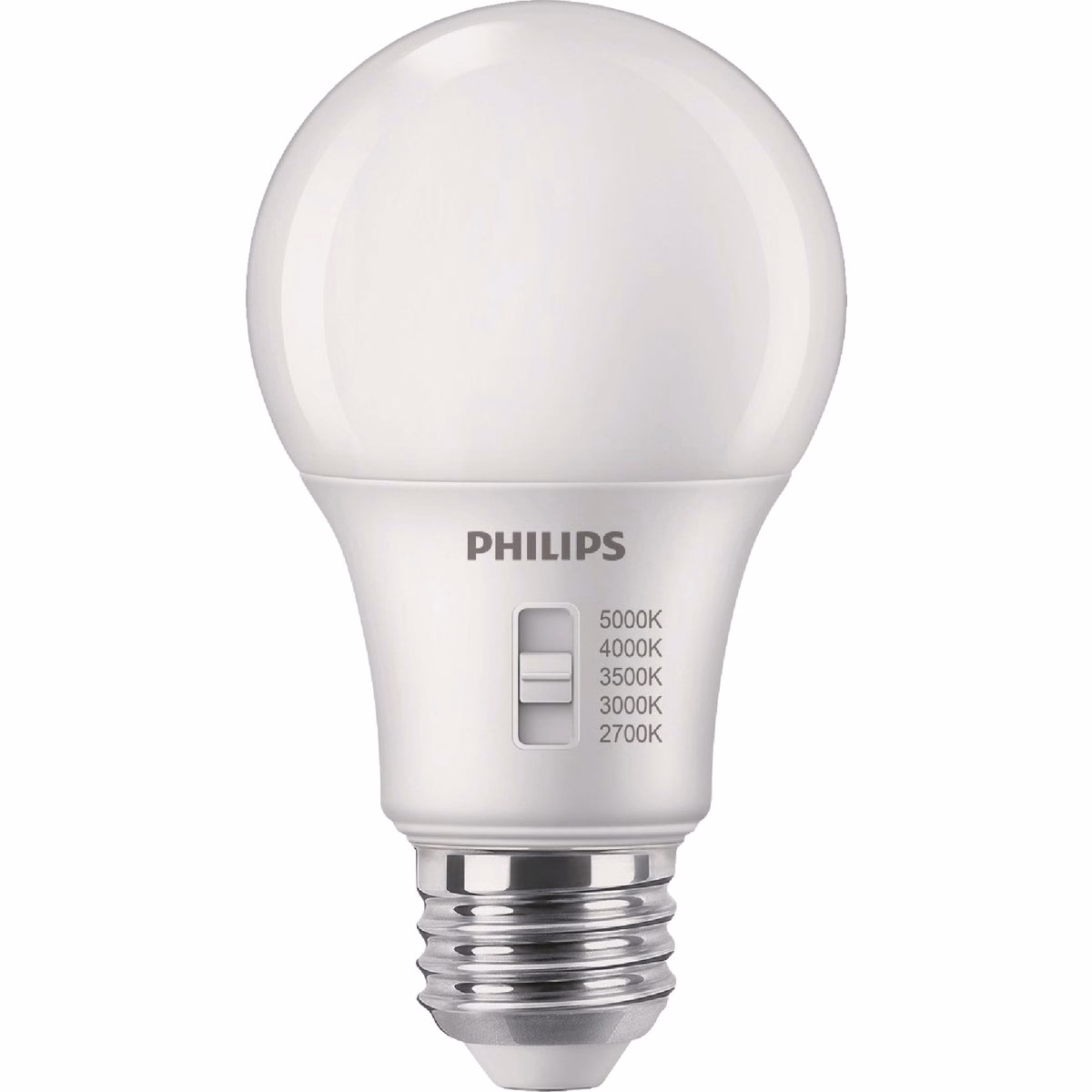 Philips 60W Equivalent 5 CCT A19 Medium Dimmable LED Light Bulb (4-Pack)