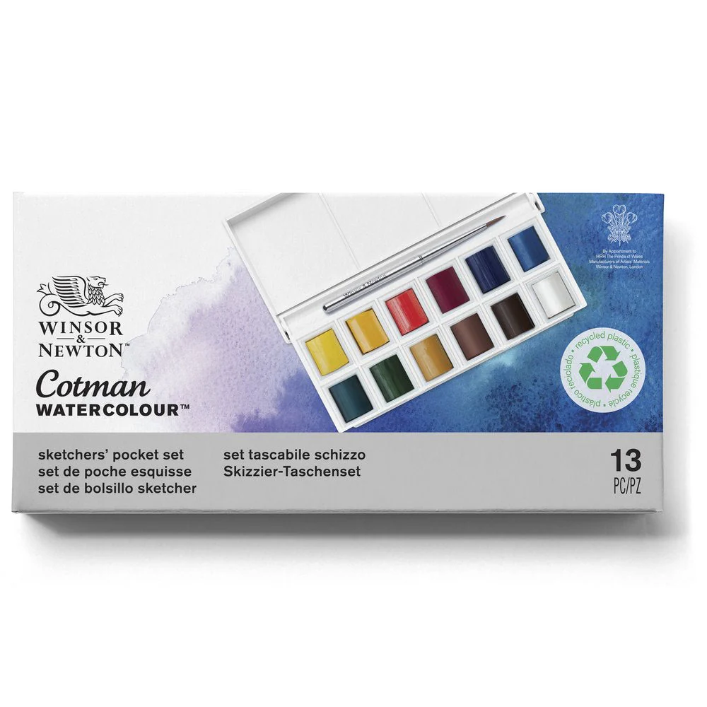 Cotman Watercolours Sketchers’ Pocket Set