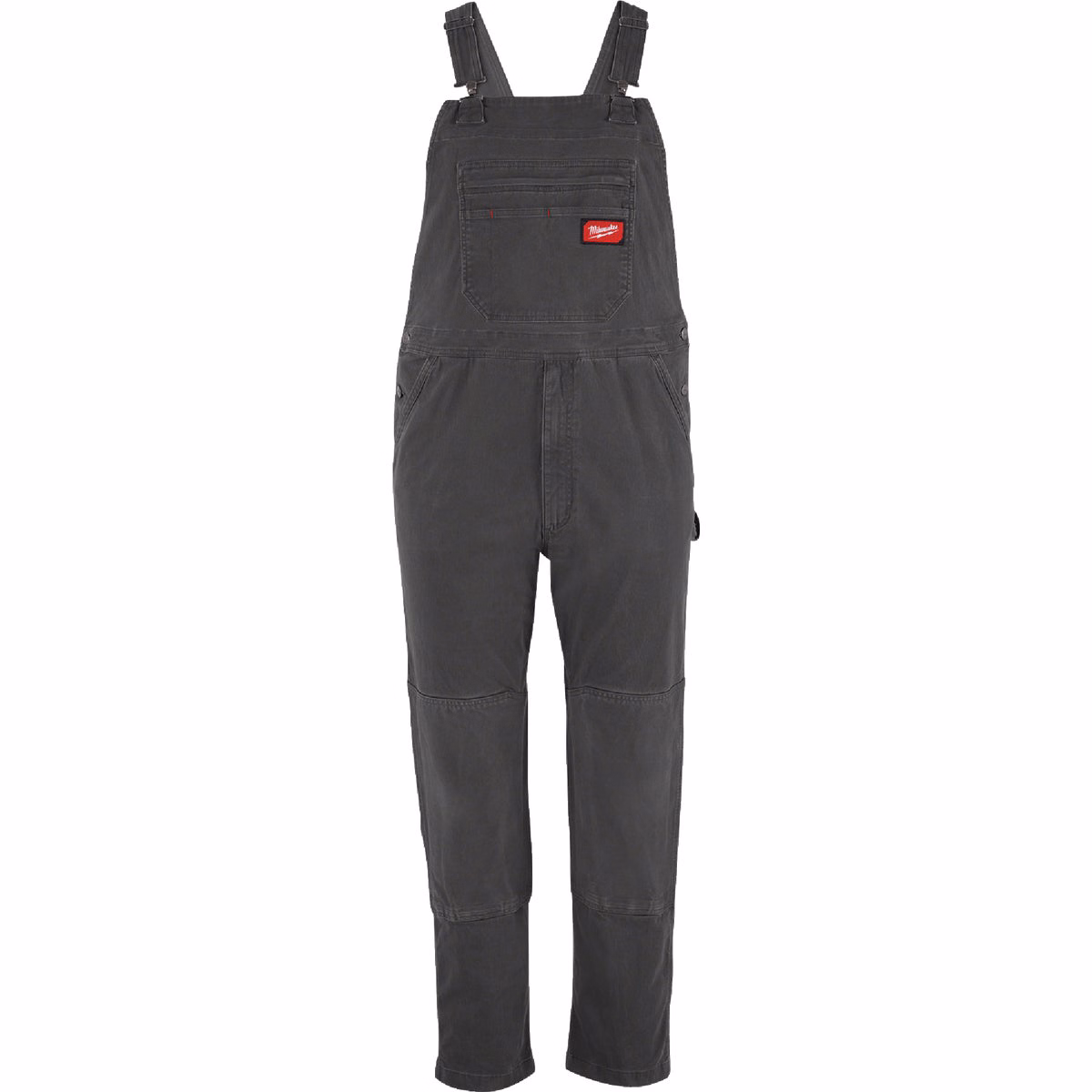 Milwaukee FREEFLEX Men's 30×30 Gray Unlined Bib Overalls