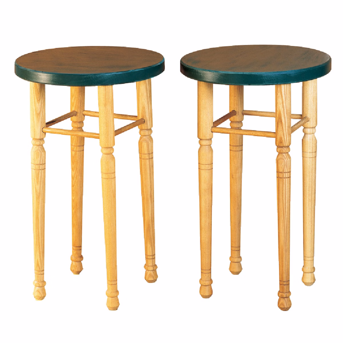 Waddell 11-3/4 In. Hardwood Table Early American Table Leg
