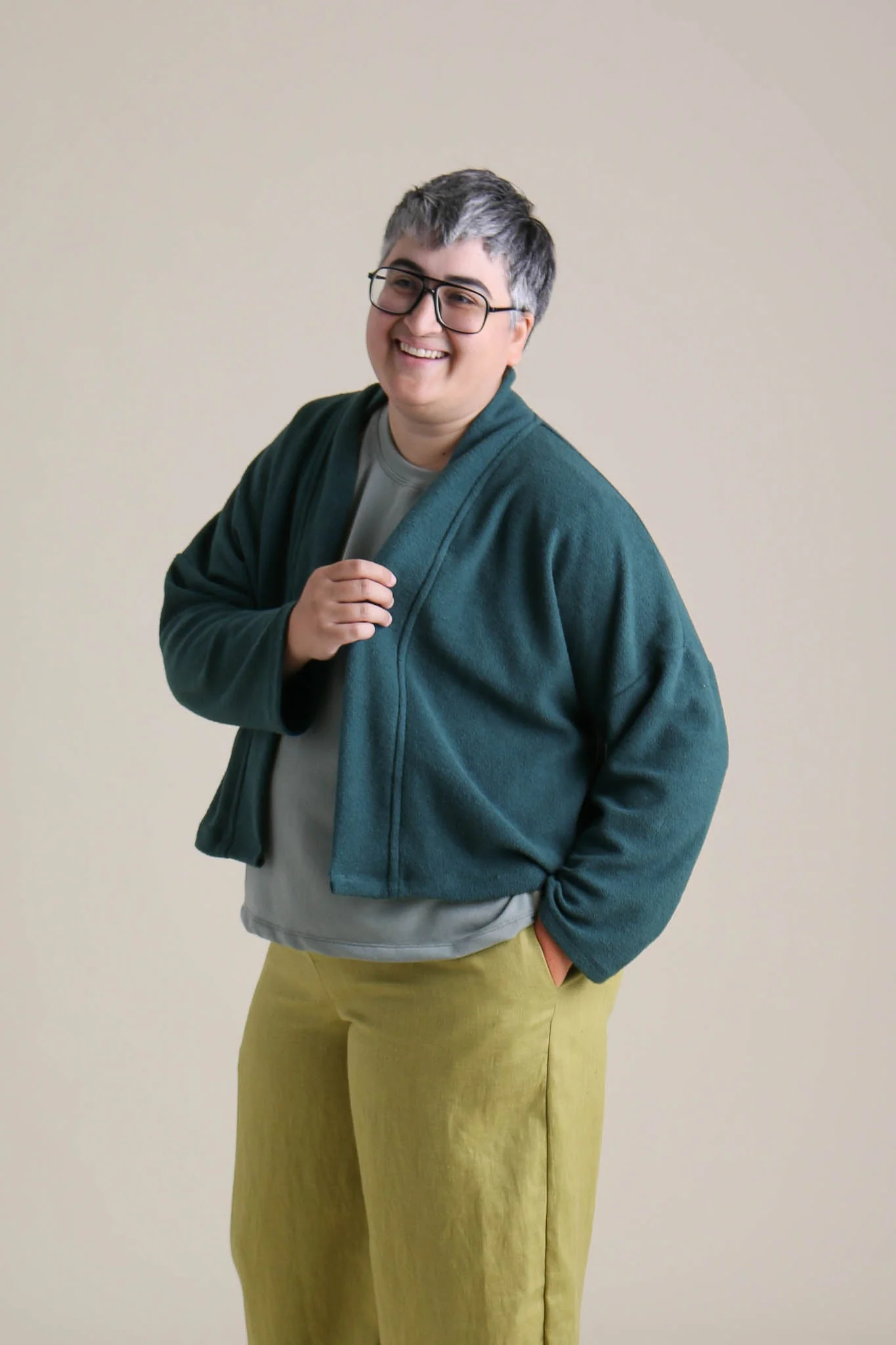 Drifter Cardigan (Updated) in Marine