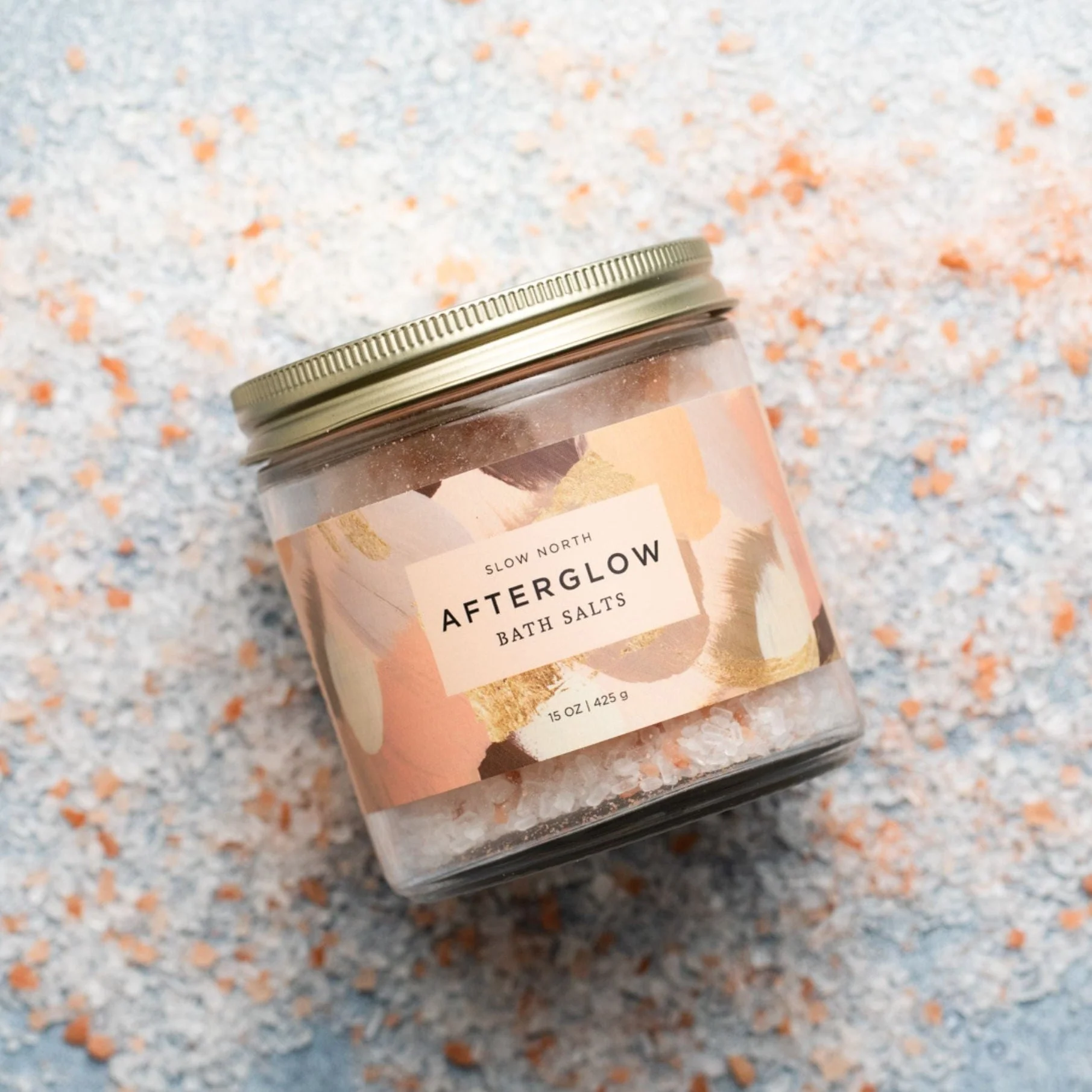 Afterglow Bath Salts – 15 oz Jar