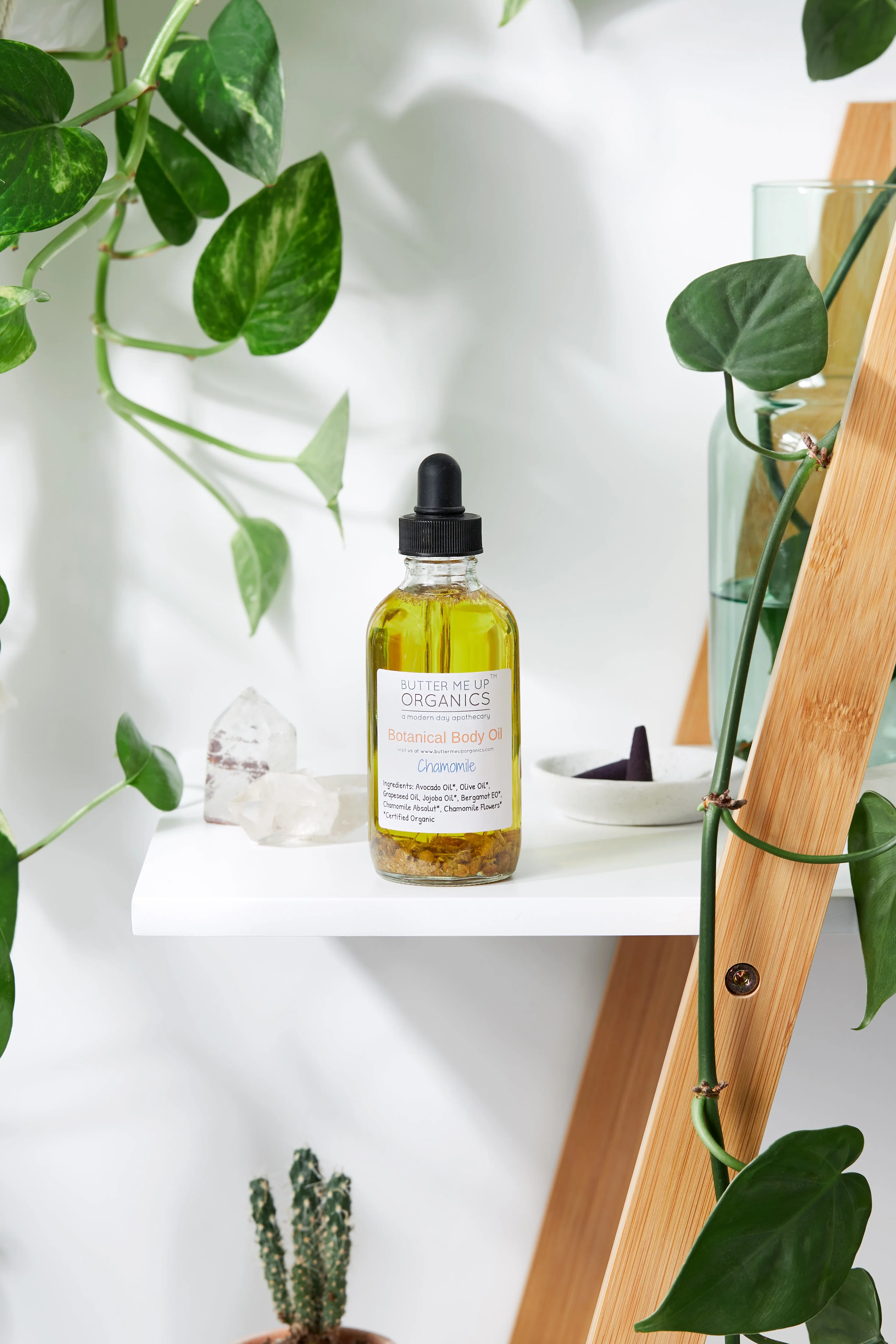 Botanical Body Oil -BOTANICAL COLLECTION – Organic Body Lotion Moisturizer