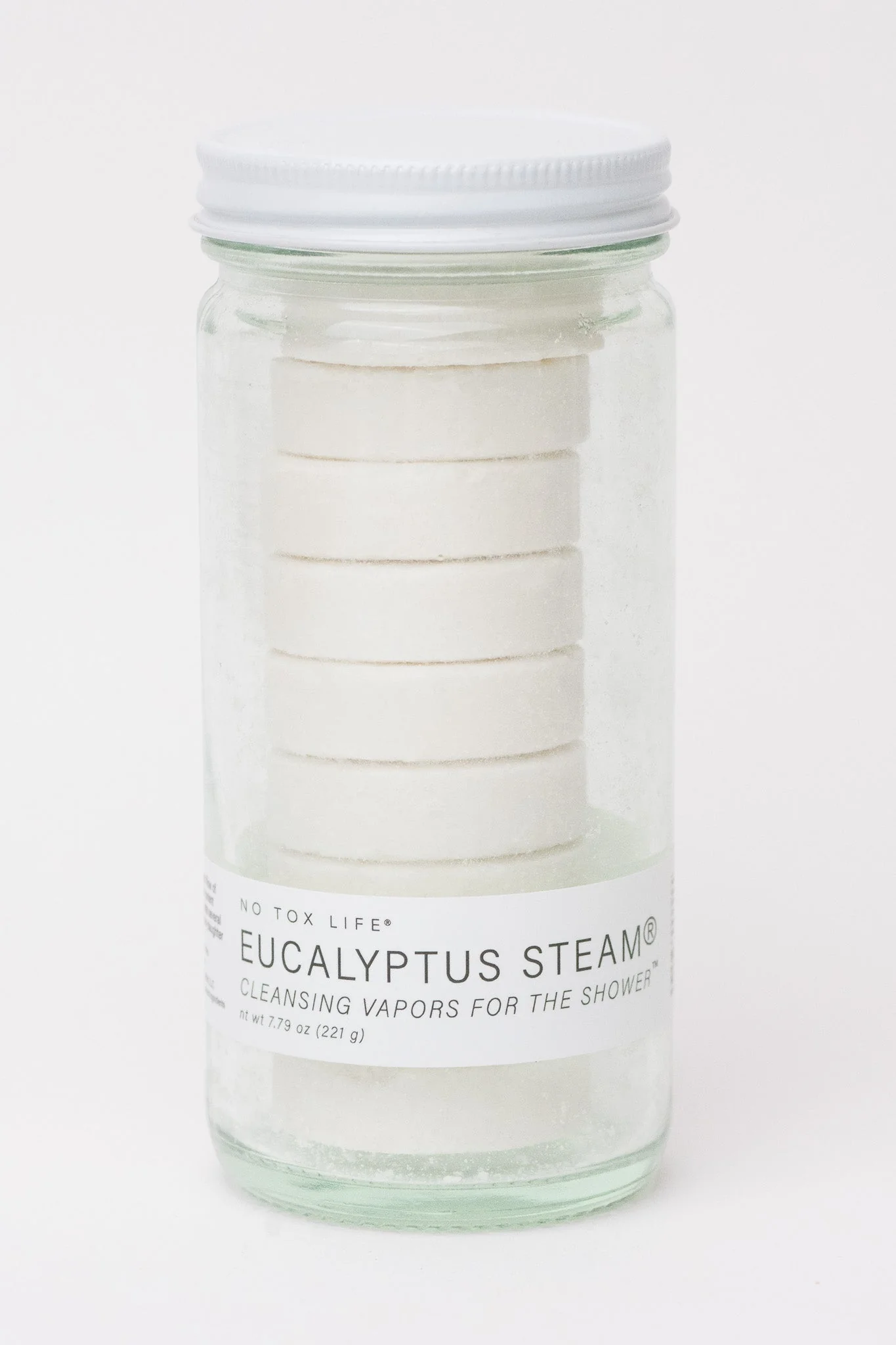 EUCALYPTUS STEAM® Cleansing vapors for the shower® – Normal Jar – No Tox Life®