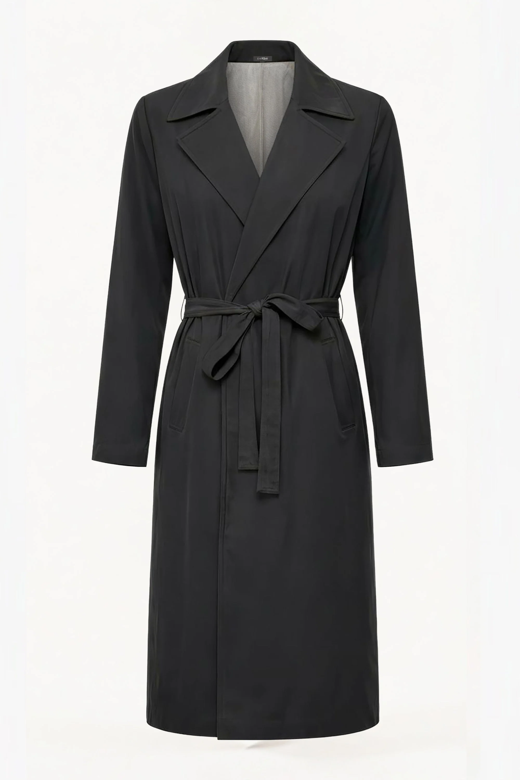 Trench Coat - Sandwashed & Silver Lined: EMF Shielding - Image 3