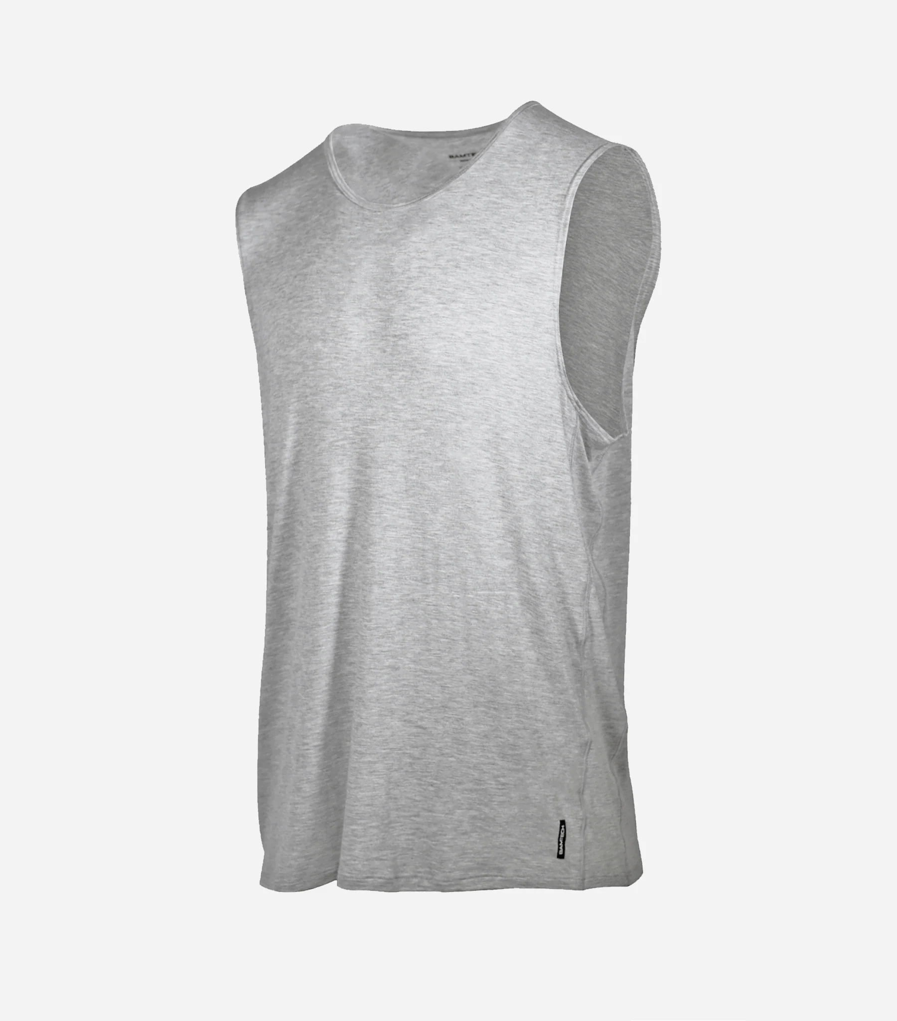Bamboo Aerotech Tank – Heather Grey