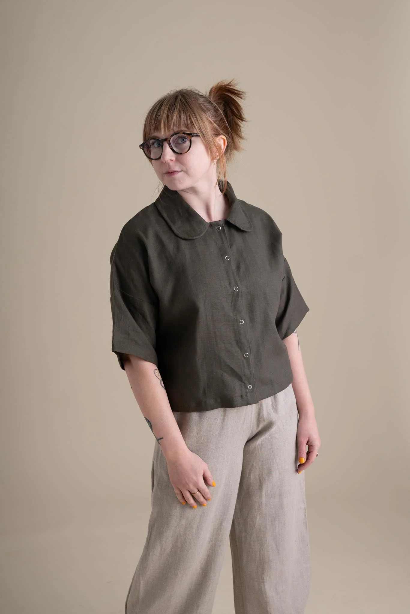 Ruthie Top in Lichen