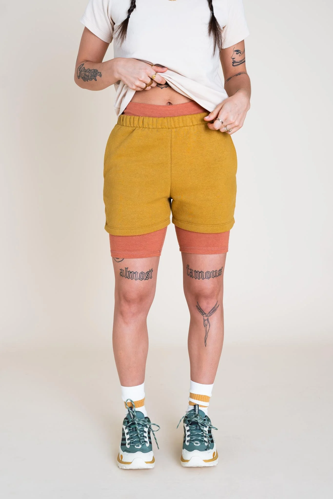 EveryBODY Shorts in Goldenrod
