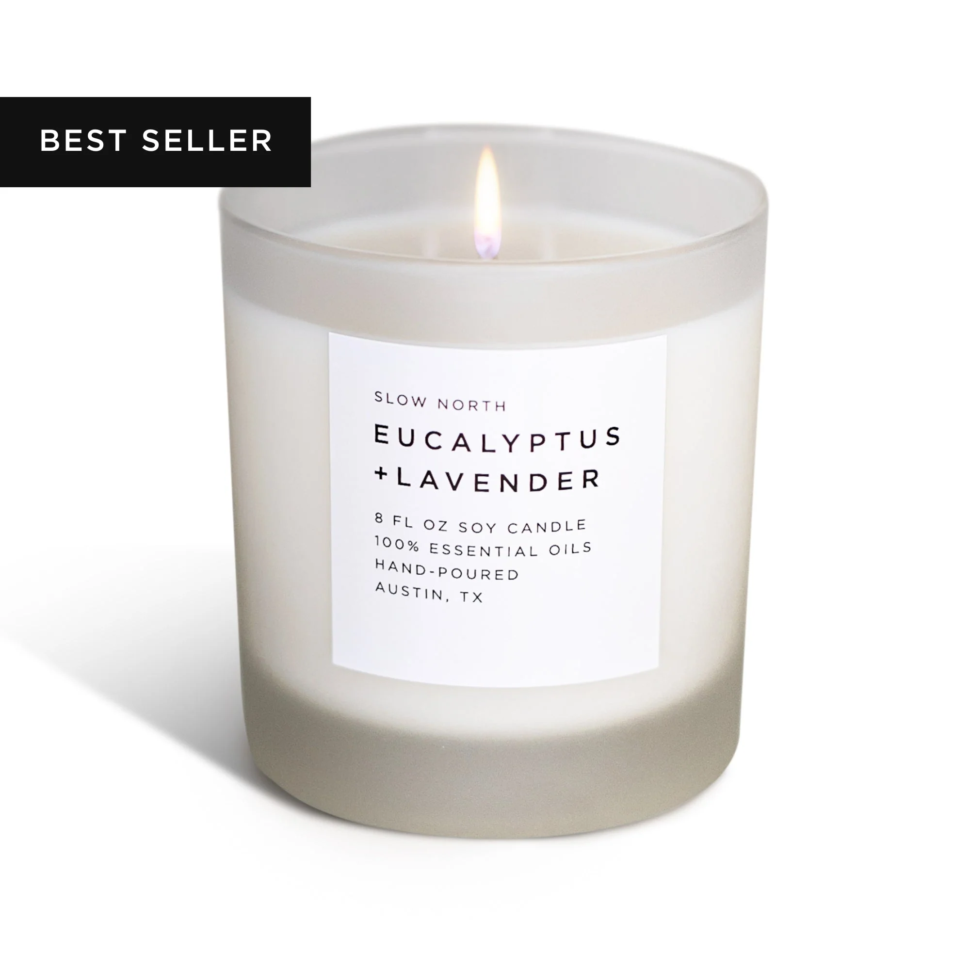 Eucalyptus + Lavender – Signature Candle