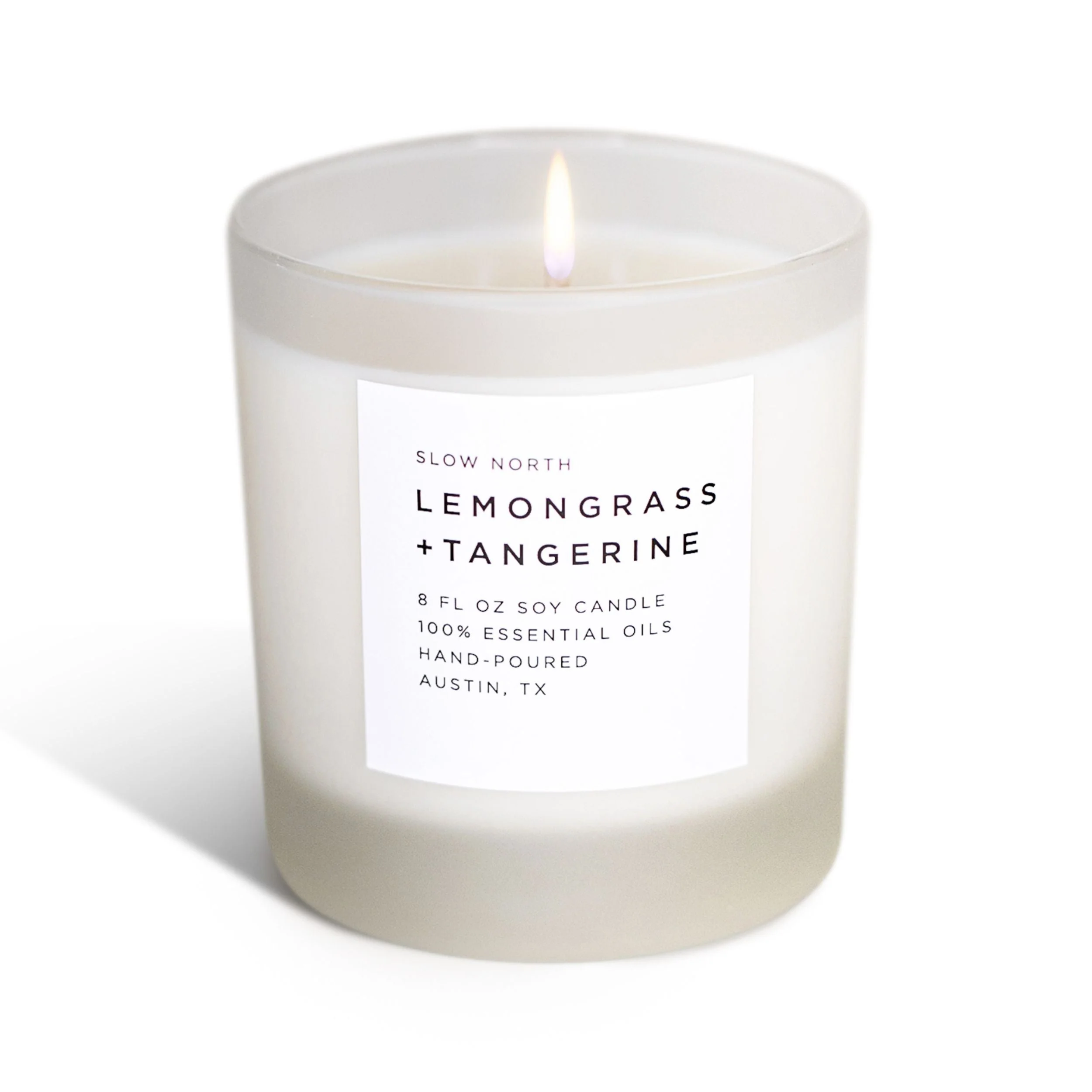 Lemongrass + Tangerine – Signature Candle
