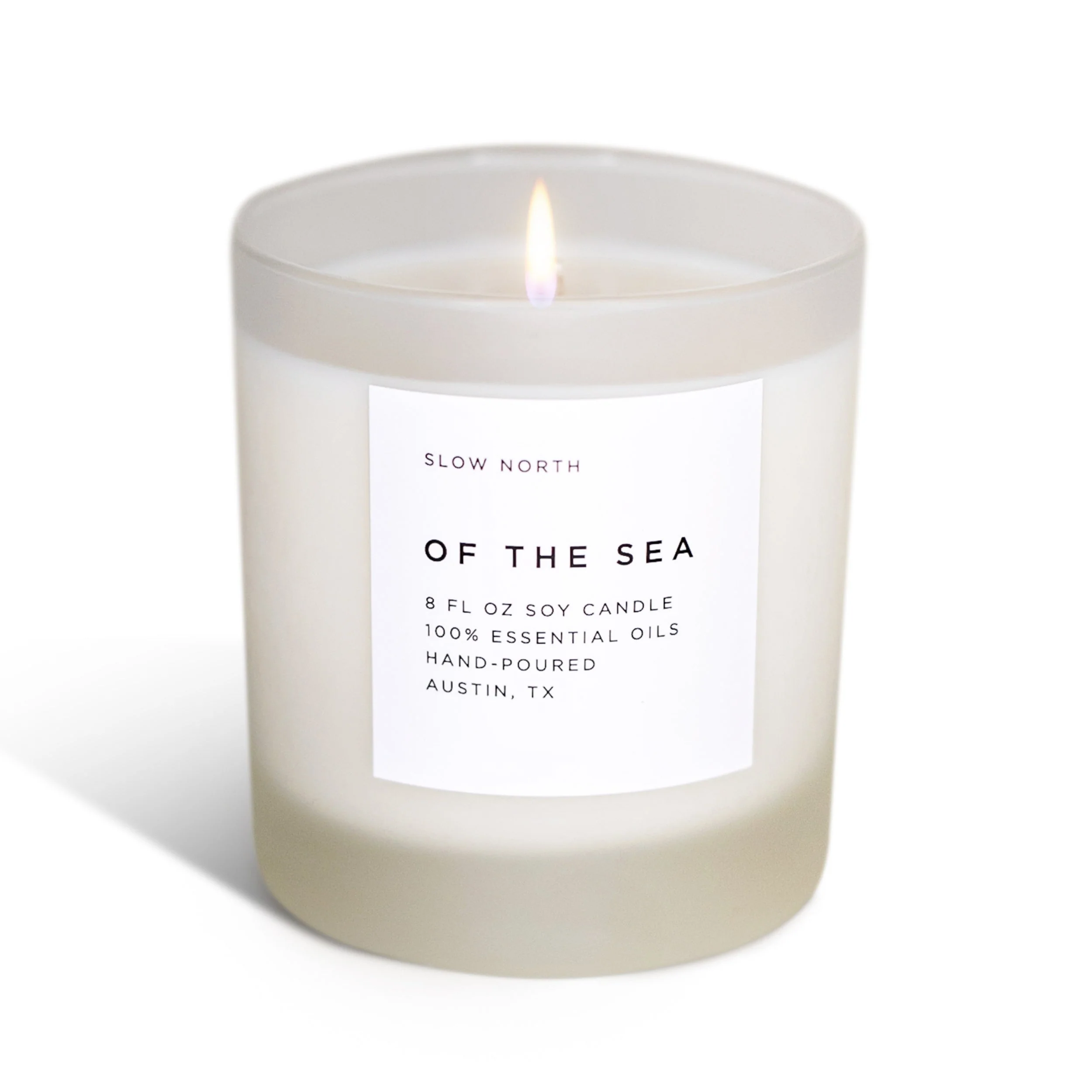 Of The Sea – Signature Candle (Eucalyptus + Lavender + Peppermint)