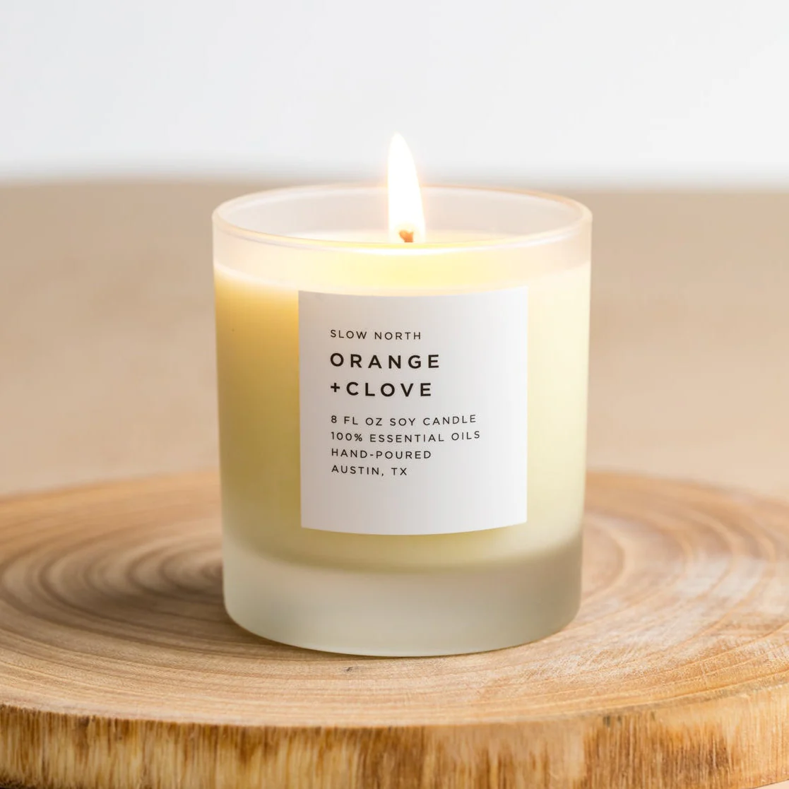 Orange + Clove – Signature Candle