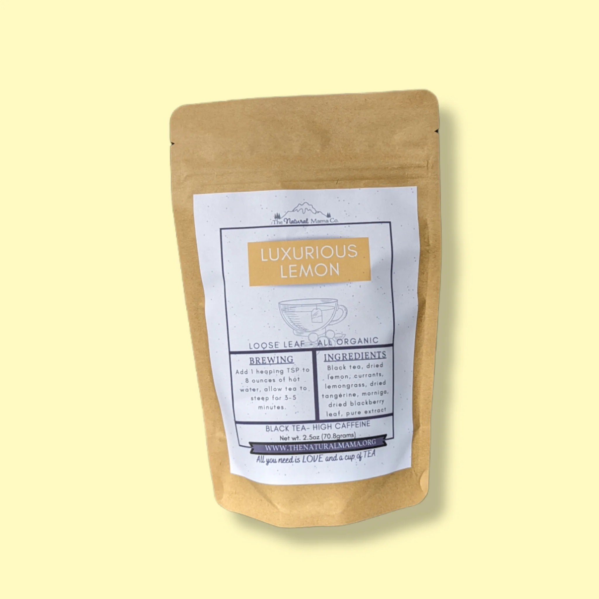 Luxurious Lemon Black Tea