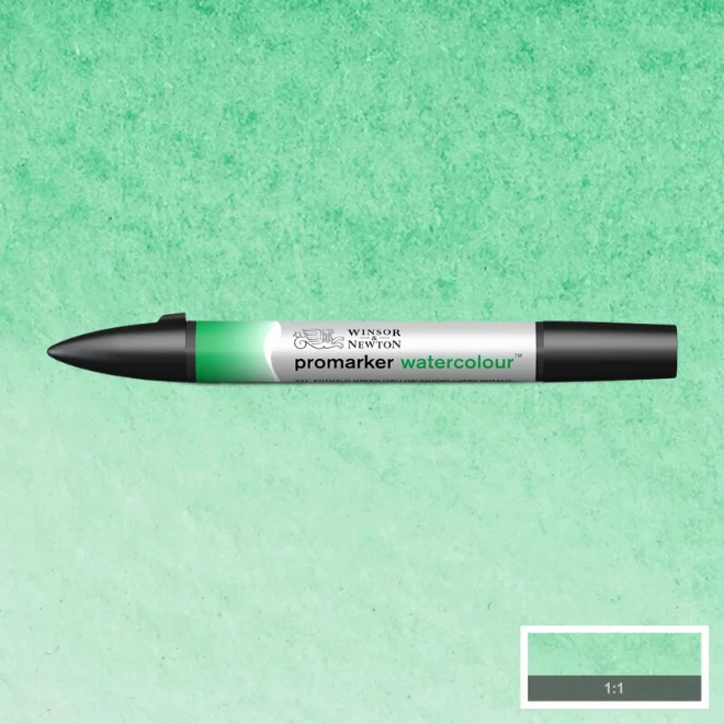 Promarker Watercolour – Phthalo Green (Yellow Shade)