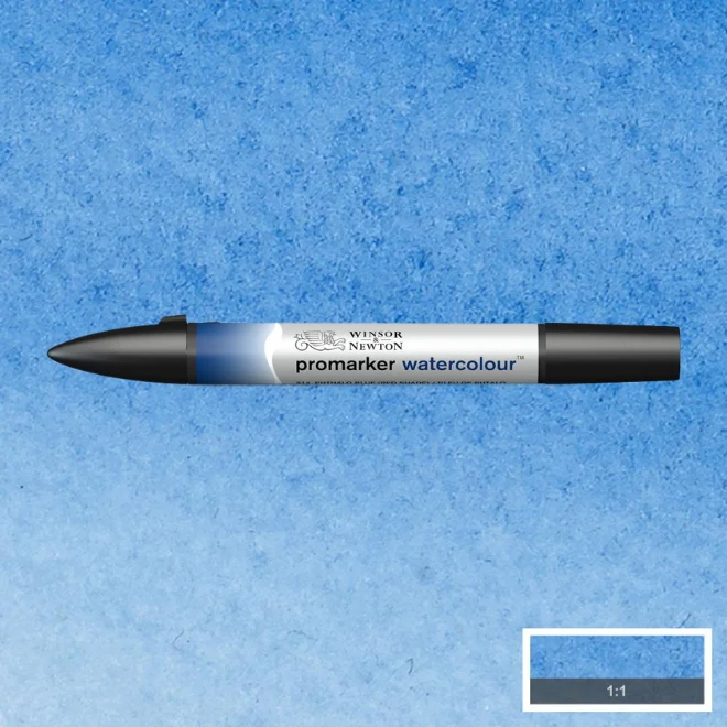 Promarker Watercolour – Phthalo Blue (Red Shade)