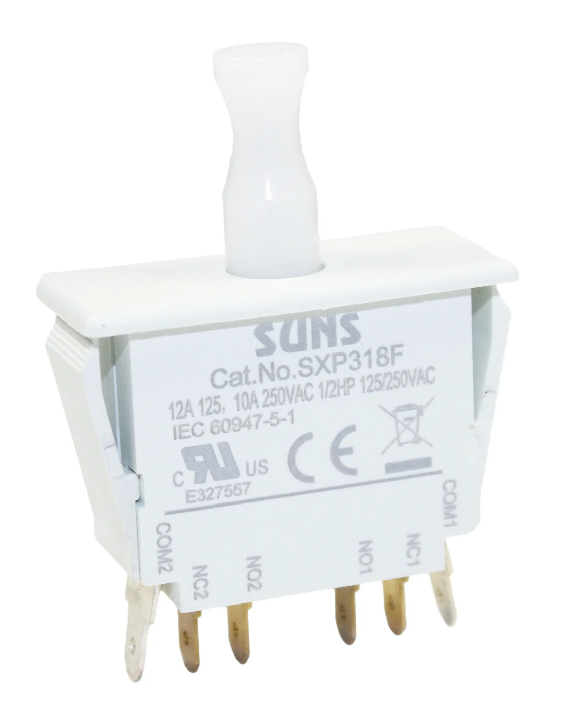 SUNS SXP318F Interlock Switches Pull to Lock 2NO/2NC 16A 3/4HP