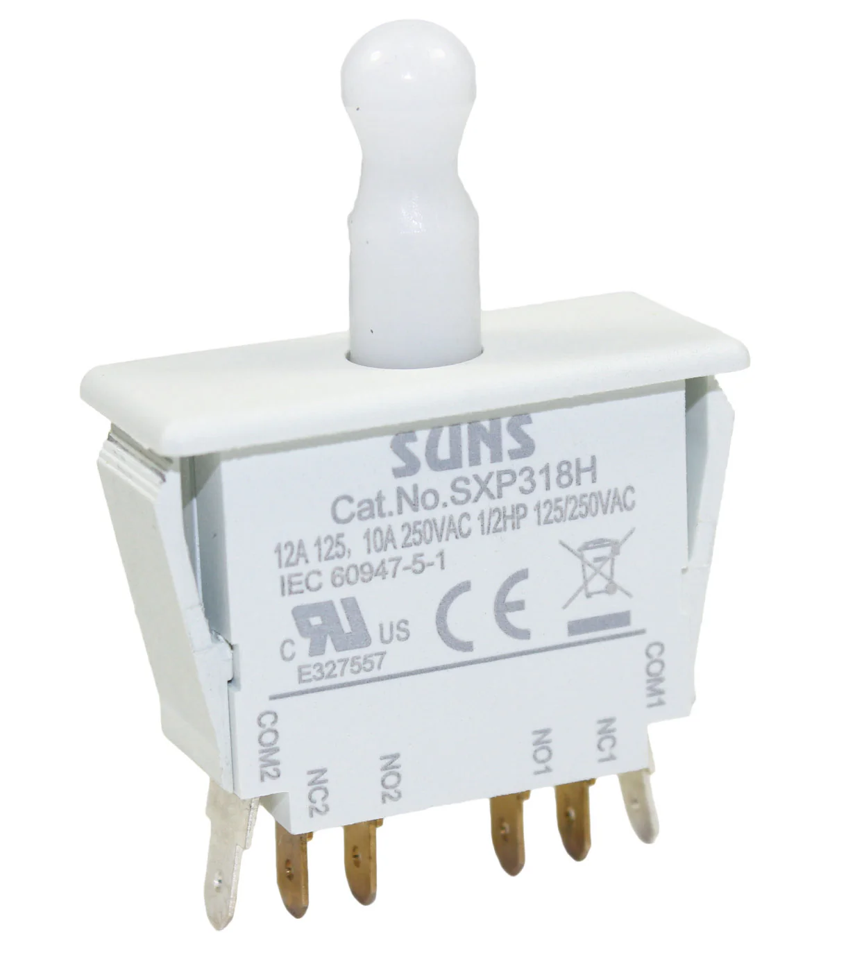 SUNS SXP318H-N Interlock Switches Pull to Lock 2NO/2NC 16A 3/4HP 2DM409
