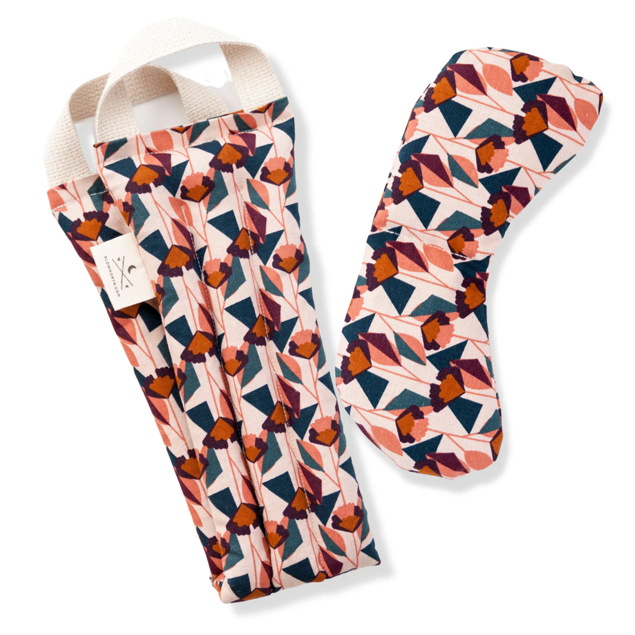 Eye Mask + Neck Wrap Bundle – Blush Florence