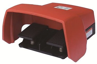 SUNS FS-62G-SP-A-N UL Certified Alum Alloy Die Cast Dual Pedal Guarded Snap Action Industrial Safety Foot Switch IP68