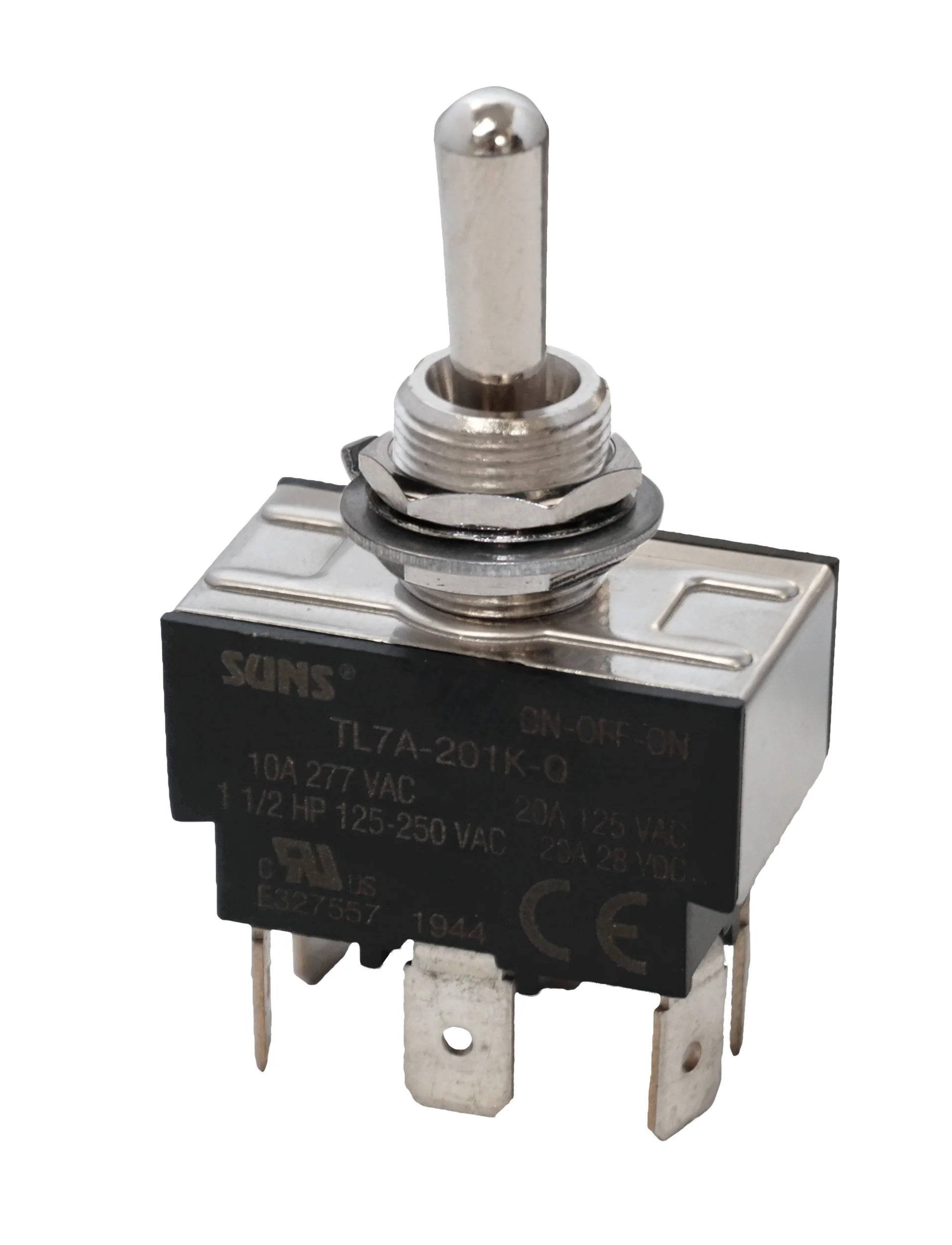 SUNS TL7A-201K-Q Toggle Switches 20A/125VAC 2GM51-78 2GM51-73 2GM731-78 2GM731-73 12TS95-1 XTD4B1A 7591K8 7563K6 7803K22