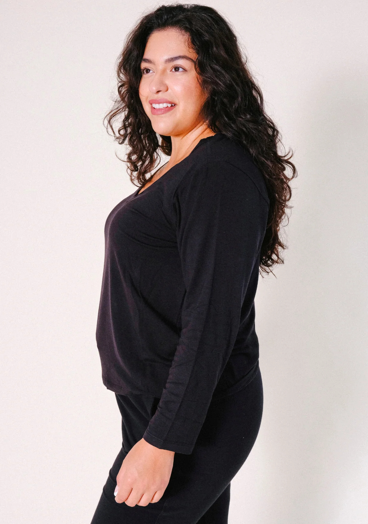 Toni PJ Shirt – Black