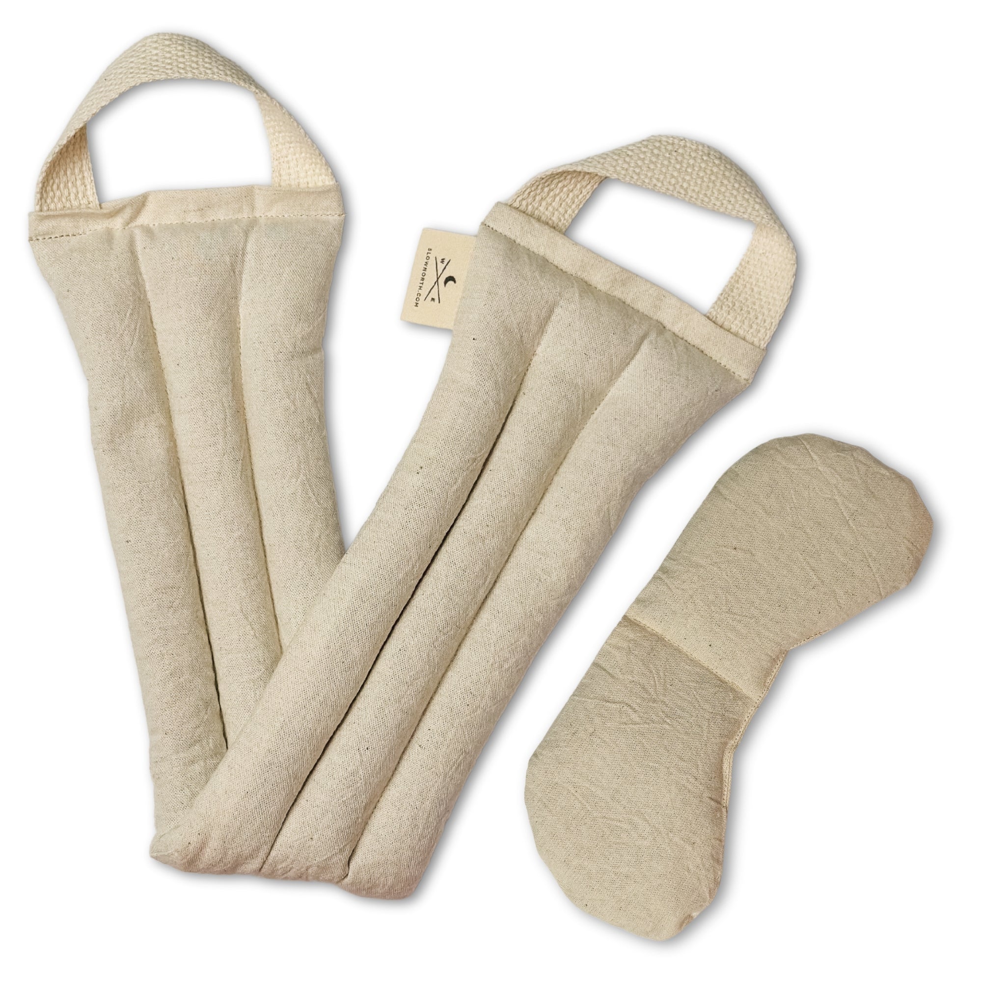 Eye Mask + Neck Wrap Bundle – Natural