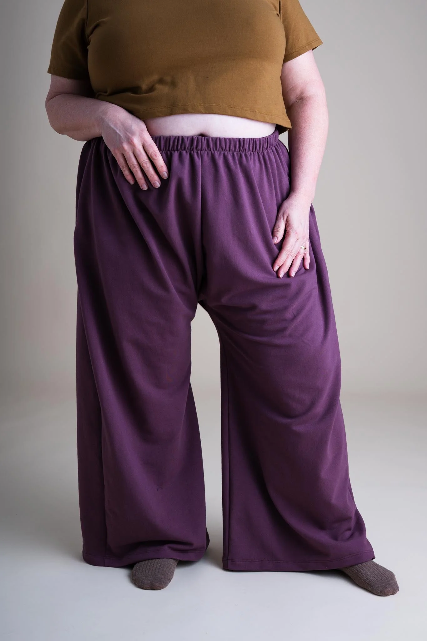 Zinat Pant (Updated) in Plum
