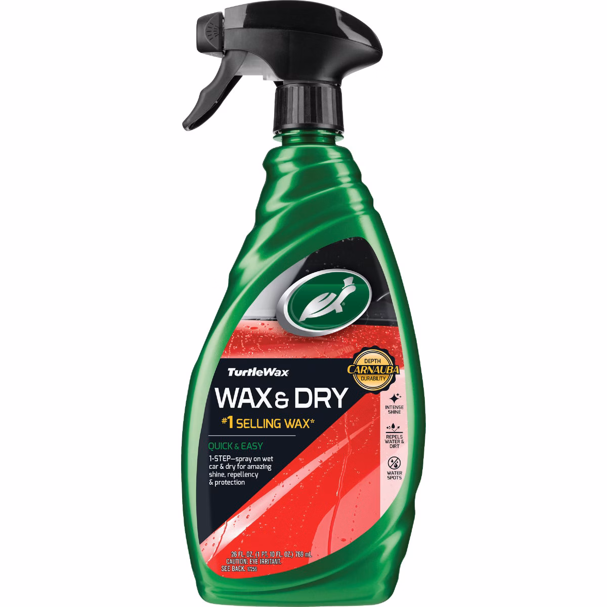 Turtle Wax Wax & Dry 26 Oz. Trigger Spray Car Wax