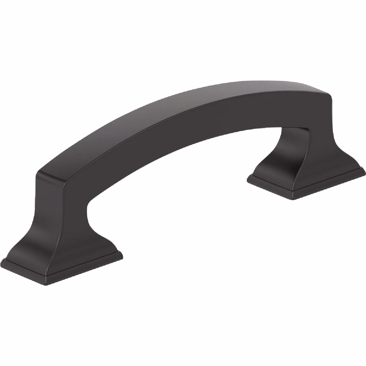 Amerock Everyday Basics Incisive 3 In. Matte Black Cabinet Pull